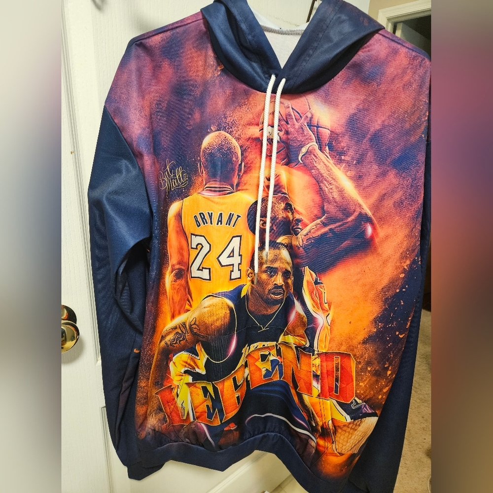 Mens Kobe Bryant Legend Graphic Hoodie